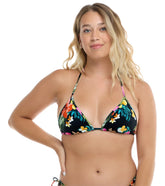 Body Glove Women's Tropical Island Dita Triangle Bikini Top