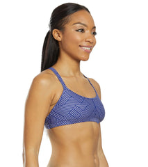 Sporti Active Chevron Double Cross Workout Bikini Top
