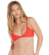 Volcom Women's Simply Seamless V Neck Bikini Top