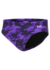 TYR Boys' Camo Racer Brief Swimsuit