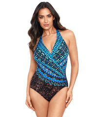 Miraclesuit Women's Untamed Wrapsody One Piece Swimsuit