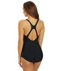 Speedo Women's Solid Conservative Chlorine Resistant Ultraback One Piece Swimsuit