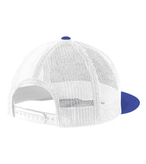 Sport-Tek Flat Bill Trucker Hat