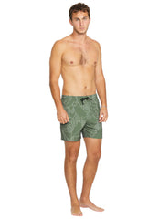 Volcom Men's Lido Print 16" Swim Trunks