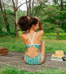 Sporti x Wyatt Hersey Limited Edition Bloom Thin Strap One Piece Swimsuit (22-44)