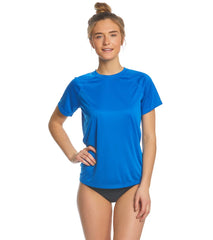 Sporti Women's Solid S/S UPF 50+ Sun Shirt