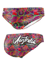 Turbo Men's Australia Water Polo Brief Swimsuit
