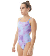 TYR Women's Acid Wash Cutoutfit One Piece Swimsuit