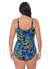 Miraclesuit Women's Plus Size Gasparilla Oceanus One Piece Swimsuit