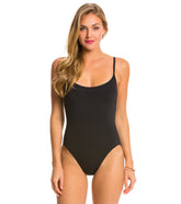 Anne Cole Live in Color Vintage Lingerie One Piece Swimsuit