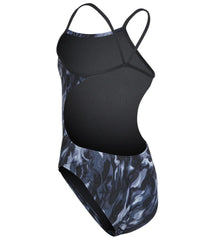 TYR Girls' Draco Cutoutfit One Piece Swimsuit