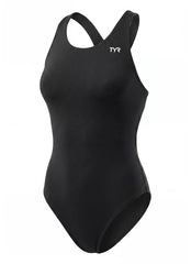 TYR Women's Non Poly Fit Kit Thick Strap One Piece Swimsuit