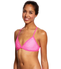 Speedo Missy Franklin Endurance Lite Reptile Style Triangle Swimsuit Top