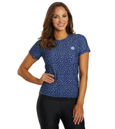 Level Six Women's Coastal Short Sleeve Loose Fitting Surf Tee
