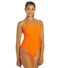 JOLYN Women's Devon Solid One Piece Swimsuit