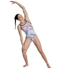 Arena Women's Halftone Challenge Back One Piece Swimsuit