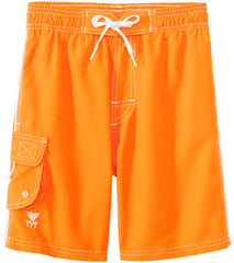 TYR Boys' Solid Challenger Swim Short (Toddler, Little Kid, Big Kid)