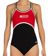 Dolfin Female Color Block Lifeguard One Piece Swimsuit