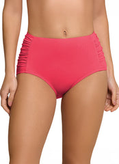 Jantzen Women's Side Shirred Solid Bikini Bottom