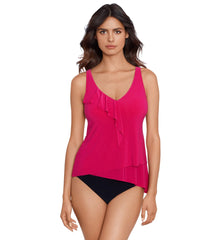 Magicsuit by Miraclesuit Women's Cascade Amira Tankini Top