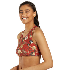 Sporti Active Vintage Bali High Neck Crop Bikini Top