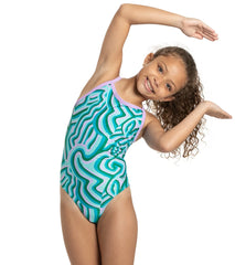 Sporti x Alex & Gretchen Walsh Whimsy Thin Strap One Piece Swimsuit Youth (22-28)