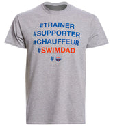 USA Swimming Men's #Swim Dad Crew Neck T-Shirt