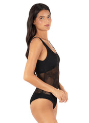 Hurley Women's Daisy Mesh Moderate One Piece Swimsuit