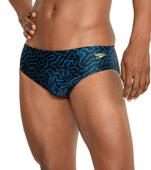 Speedo Men's Race Maze Brief Swimsuit