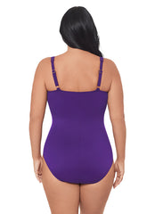 Miraclesuit Plus Size Solid Sanibel One Piece Swimsuit