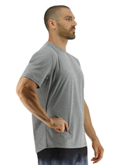 TYR Men's SunDefense Short Sleeve UPF 50+ Swim Shirt