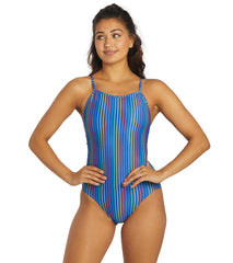 JOLYN Women's Belle Funfetticini One Piece Swimsuit
