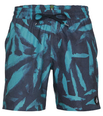 Volcom Men's 17" Echo Leaf Stoney Swim Trunks