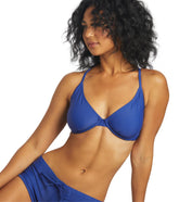 Sporti Solid Underwire Bikini Top (D/DD/E/F)