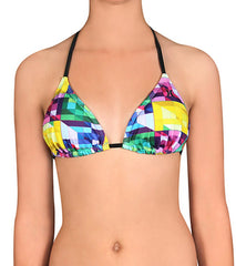 Hurley Girls' Geo Triangle Bikini Top