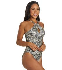 Dolfin Women's Aquashape Contemporary Keyhole One Piece Swimsuit