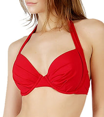 Jantzen Swim Solids D-Cup Underwire Bra Bikini Top