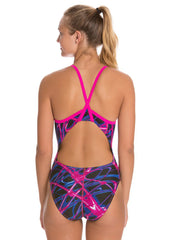 Waterpro Lightning Thin Strap One Piece Swimsuit (SwimOutlet Exclusive)