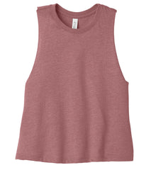 Bella + Canvas Women’s Racerback Cropped Tank
