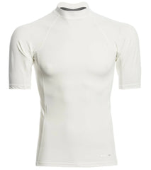 Sporti Men's Solid S/S UPF 50+ Sport Fit Rash Guard