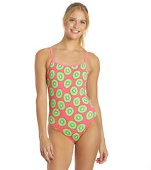 Sporti HydroLast Love Kiwi Micro Back One Piece Swimsuit