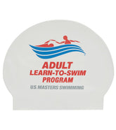 USMS Learn to Swim Latex Swim Cap