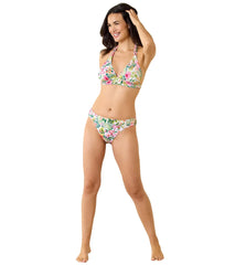 Tommy Bahama Women's Island Cays Flroa Reversible Hipster Bikini Bottom