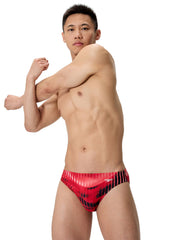 Speedo Men's Linear Lava Brief Swimsuit