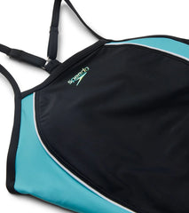 Speedo Women's Thin Strap Quantum One Piece Swimsuit