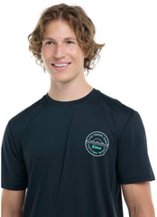 Eidon Men's High Noon UPF 50 Short Sleeve Rash Guard