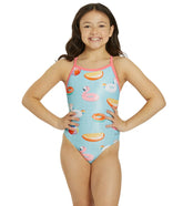 Sporti x Alex Walsh Pool Party Thin Strap One Piece Swimsuit Youth (22-28)
