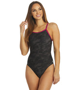 TYR Women's Blackout Camo Diamond Controlfit One Piece Swimsuit