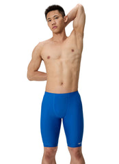 Speedo Men's Solid Endurasoft Jammer Swimsuit