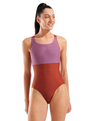 Arena Women's Solid Racer Back One Piece Swimsuit